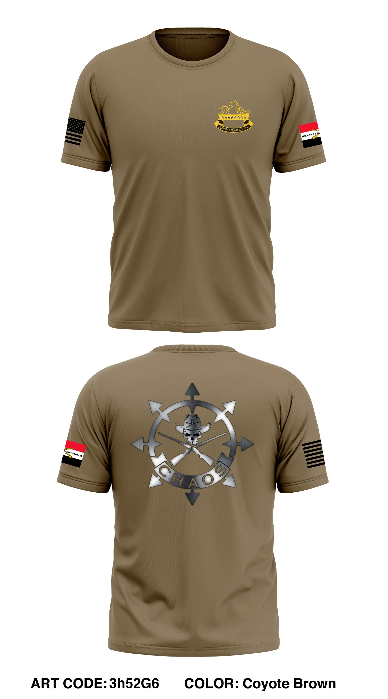 C Co 3-8 CAV Store 1 Core Men's SS Performance Tee - 3h52G6
