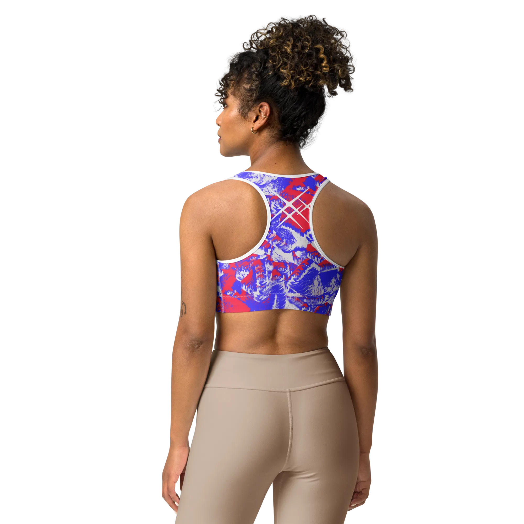 Camo-Flash Sports bra