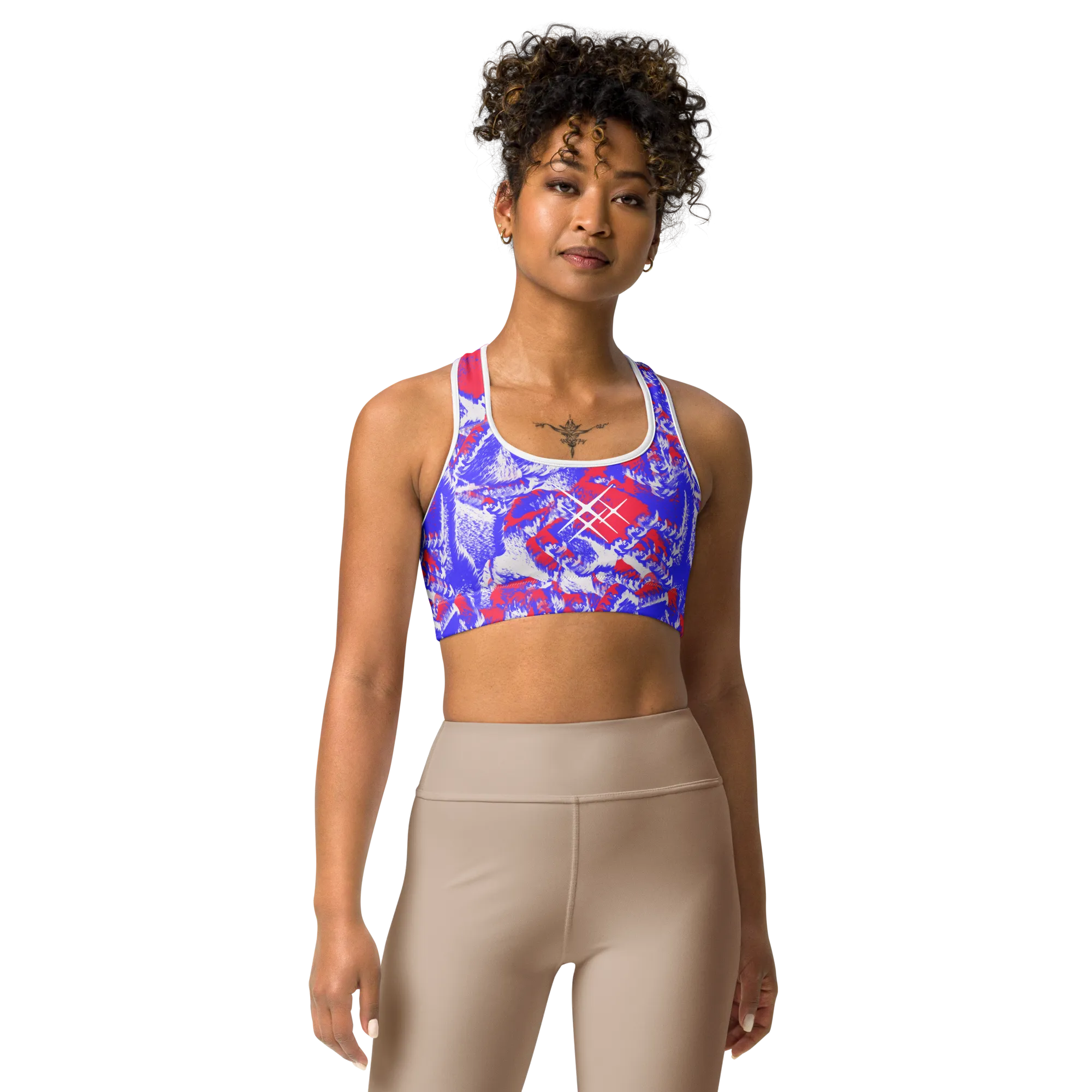 Camo-Flash Sports bra
