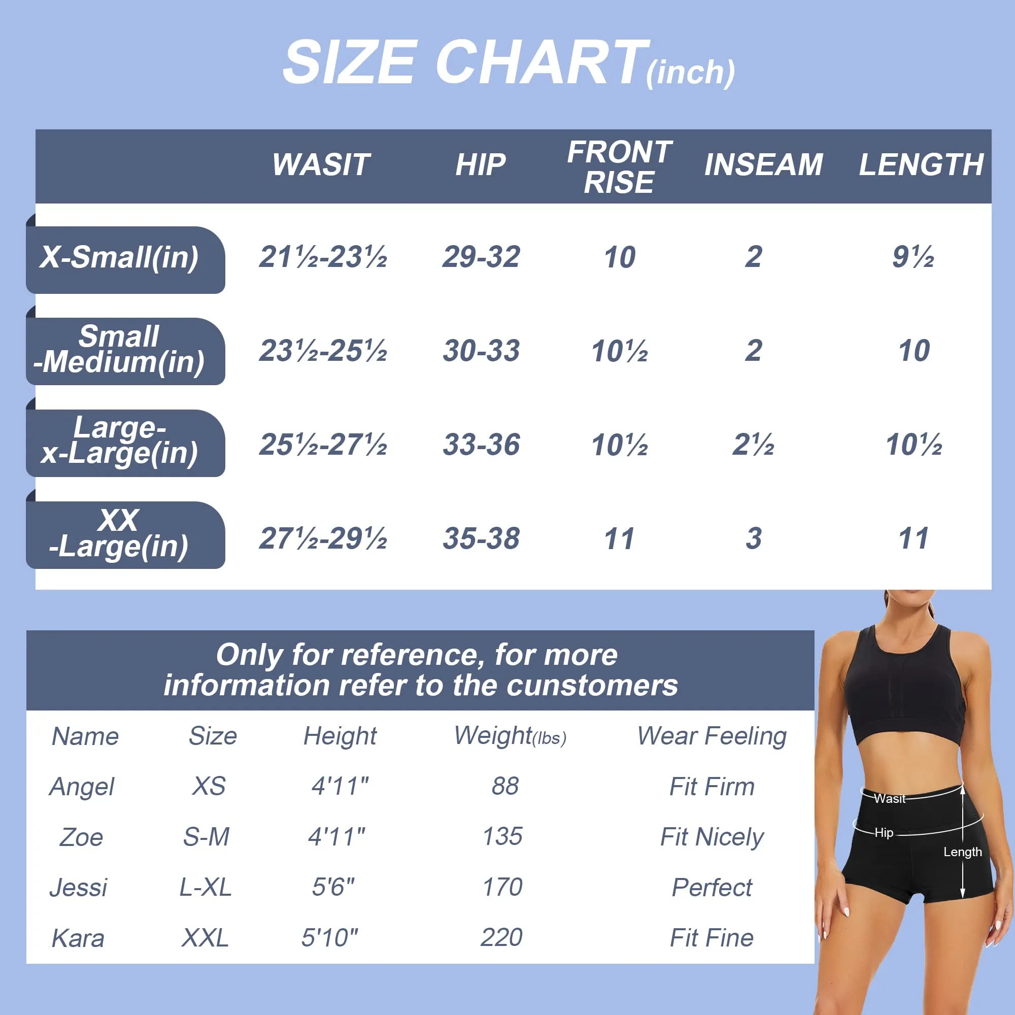 CAMPSNAIL Workout Shorts Womens - Buttery Soft High Waisted Biker Spandex Booty Volleyball Gym Shorts for Summer Yoga Dance Black