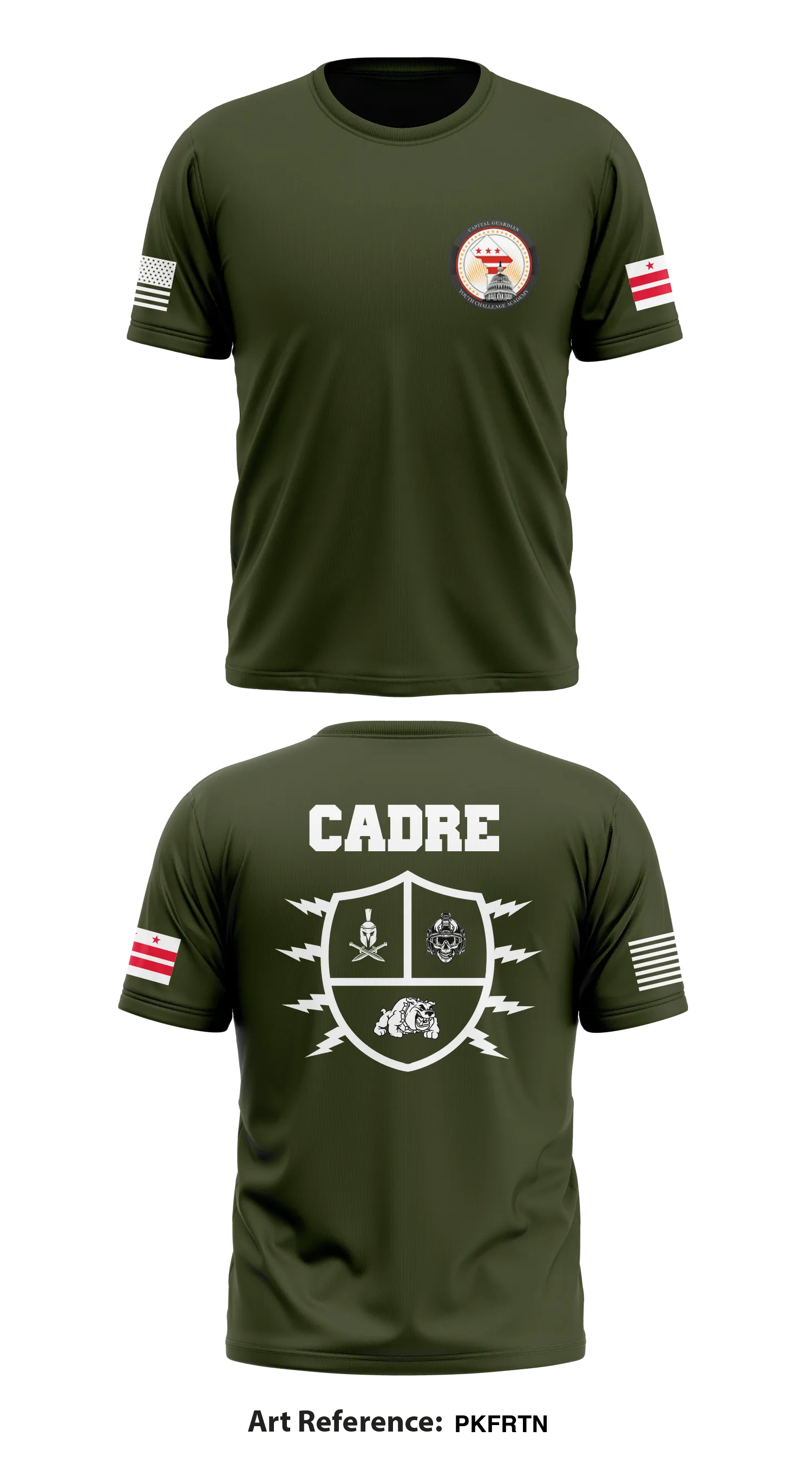 Capital Guardián Youth Challenge Academy Store 1 Core Men's SS Performance Tee - PKFrtN