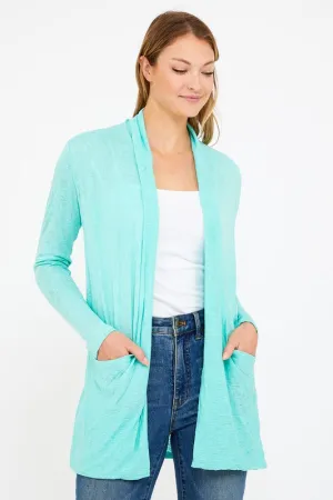 Cardigan - lightweight in mint