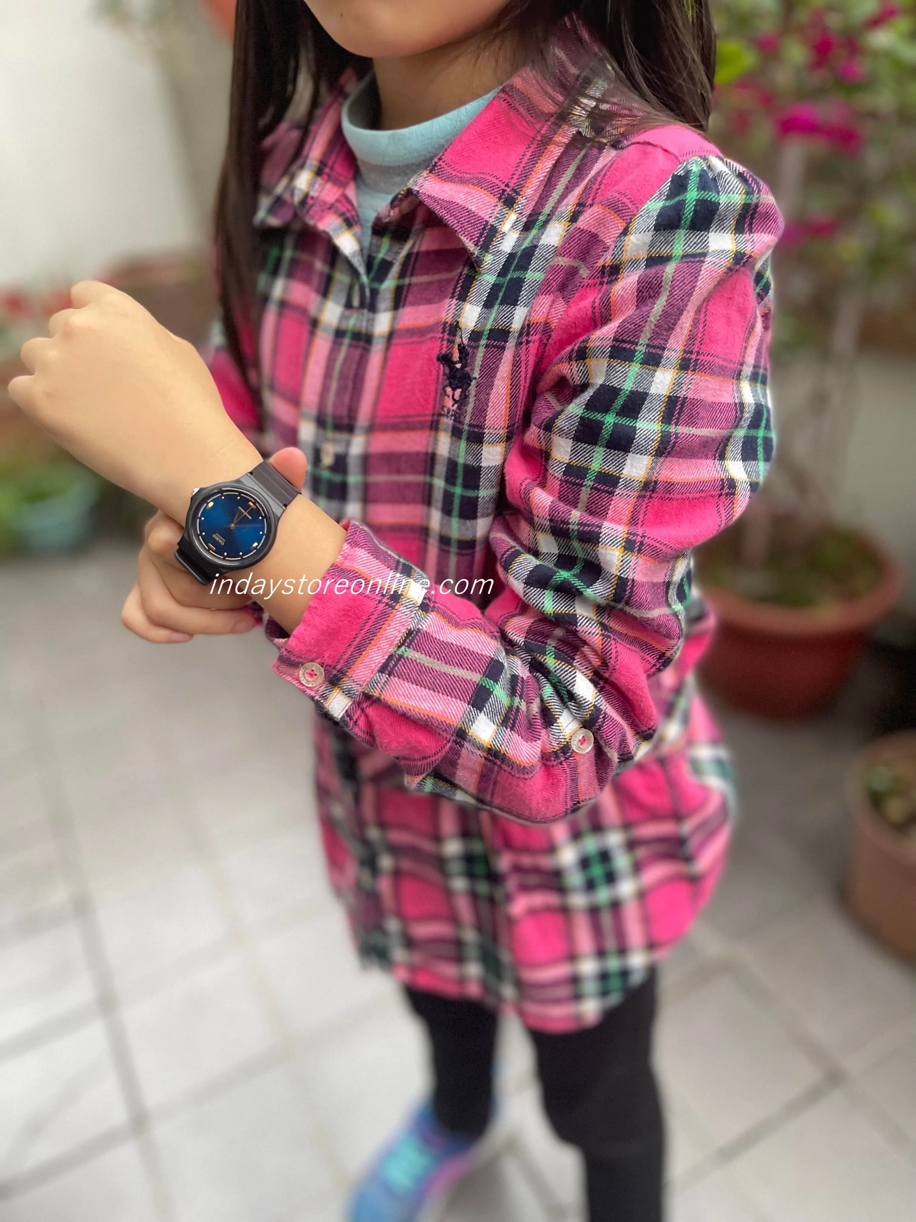 Casio Analog Women's Watch MQ-76-2A Analog Resin Band Water Resistant Resin Glass
