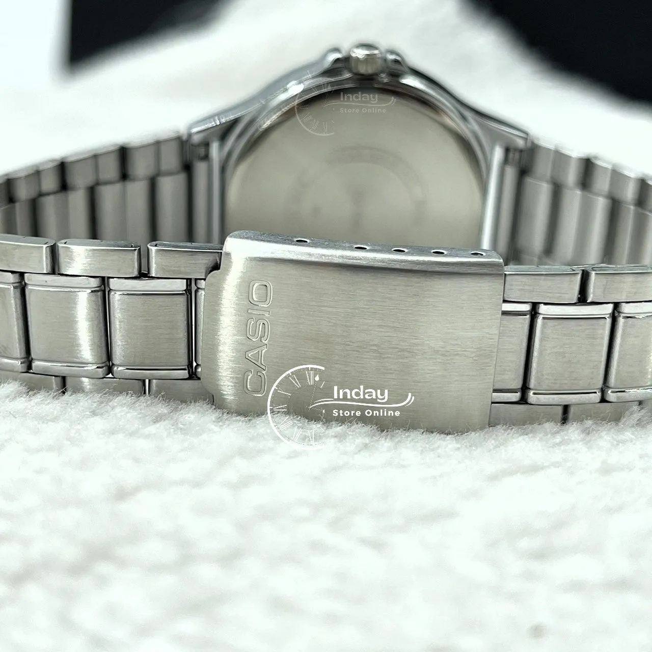 Casio Standard Women's Watch LTP-V300D-7A Silver Plated Stainless Steel Strap