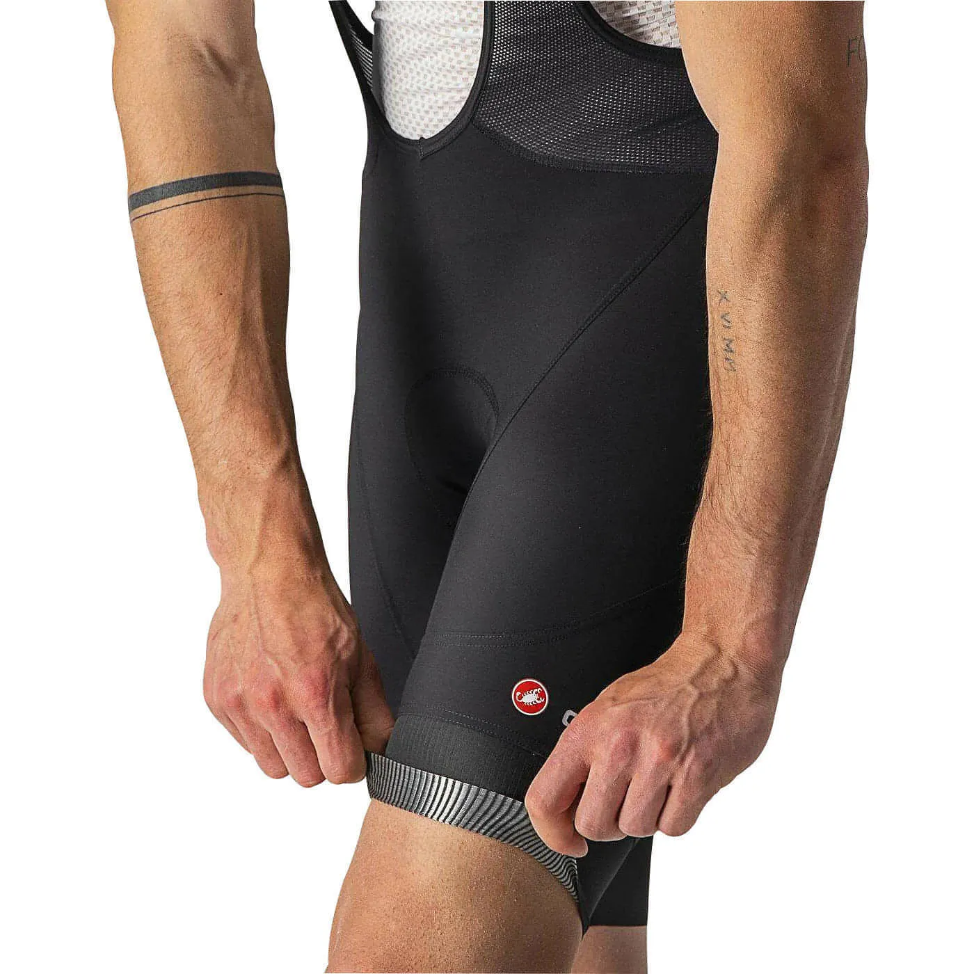 Castelli Endurance 3 Mens Cycling Bib Shorts - Black