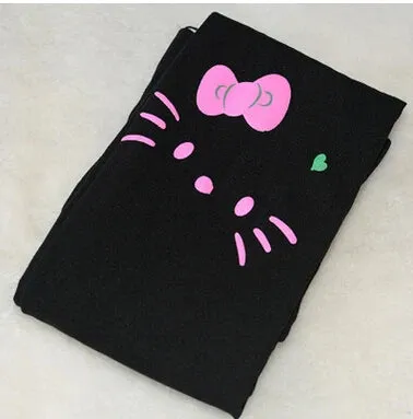 Cat Print Panty Hose