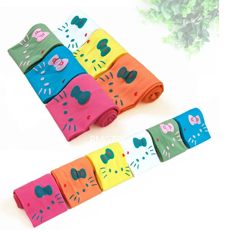 Cat Print Panty Hose