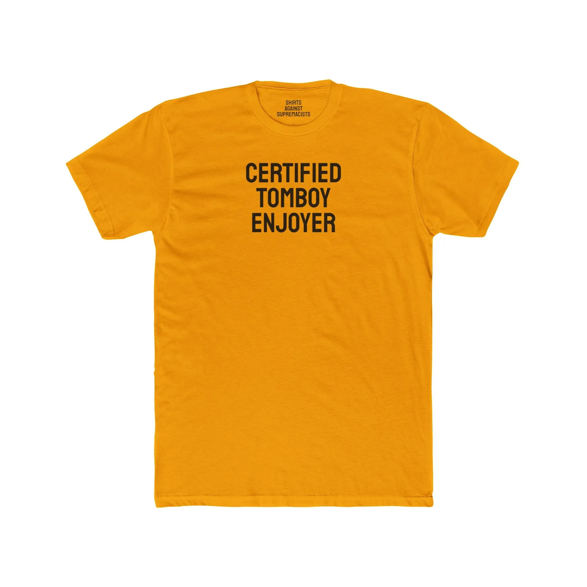 Certified Tomboy Enjoyer - Unisex Cotton Crew Tee