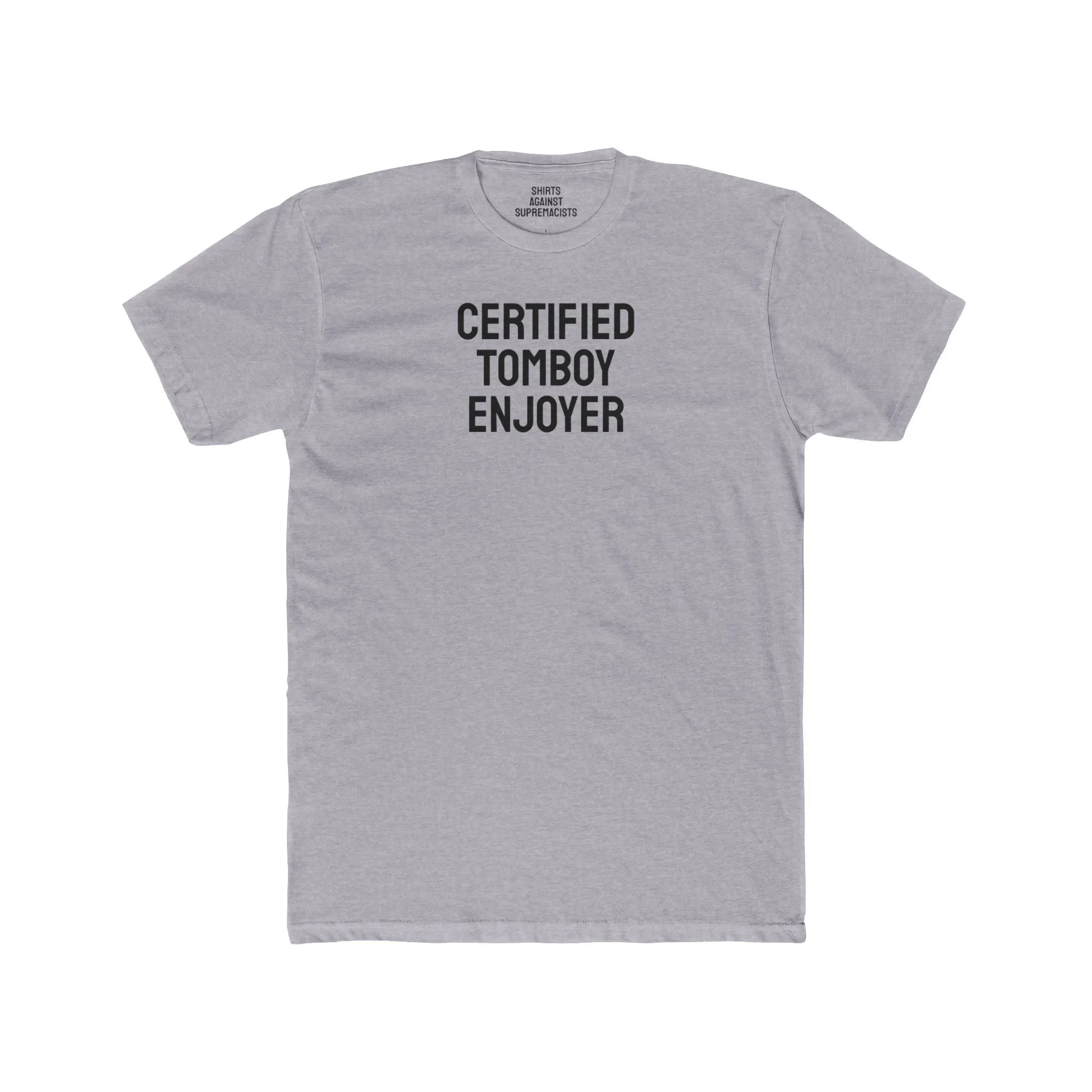 Certified Tomboy Enjoyer - Unisex Cotton Crew Tee