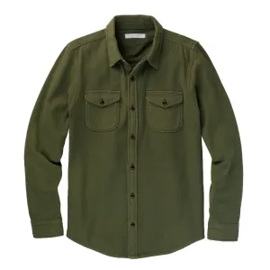 Chroma Blanket Shirt | Olive Night