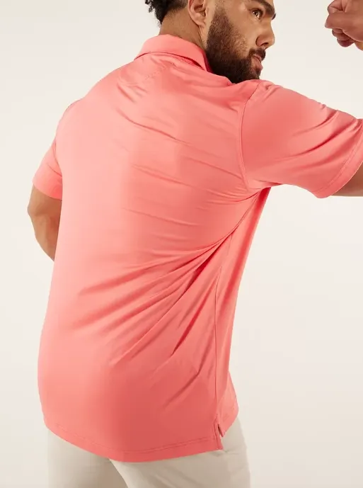 Chubbies The New England Performance Polo 2.0 - Coral