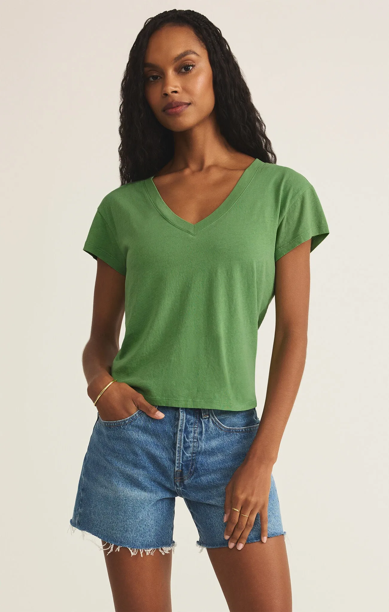 Classic V Neck Tee
