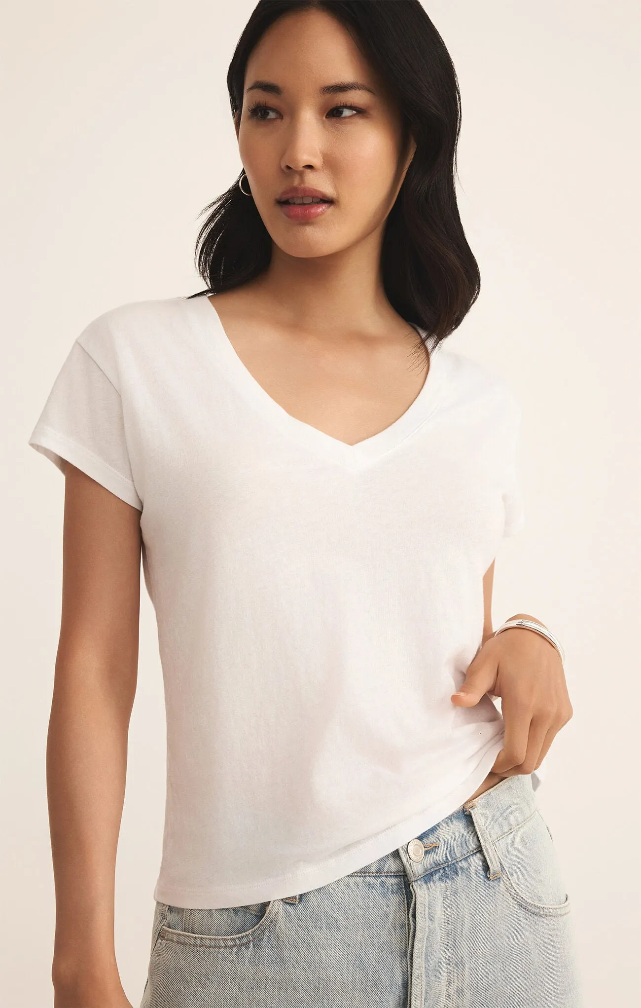 Classic V Neck Tee
