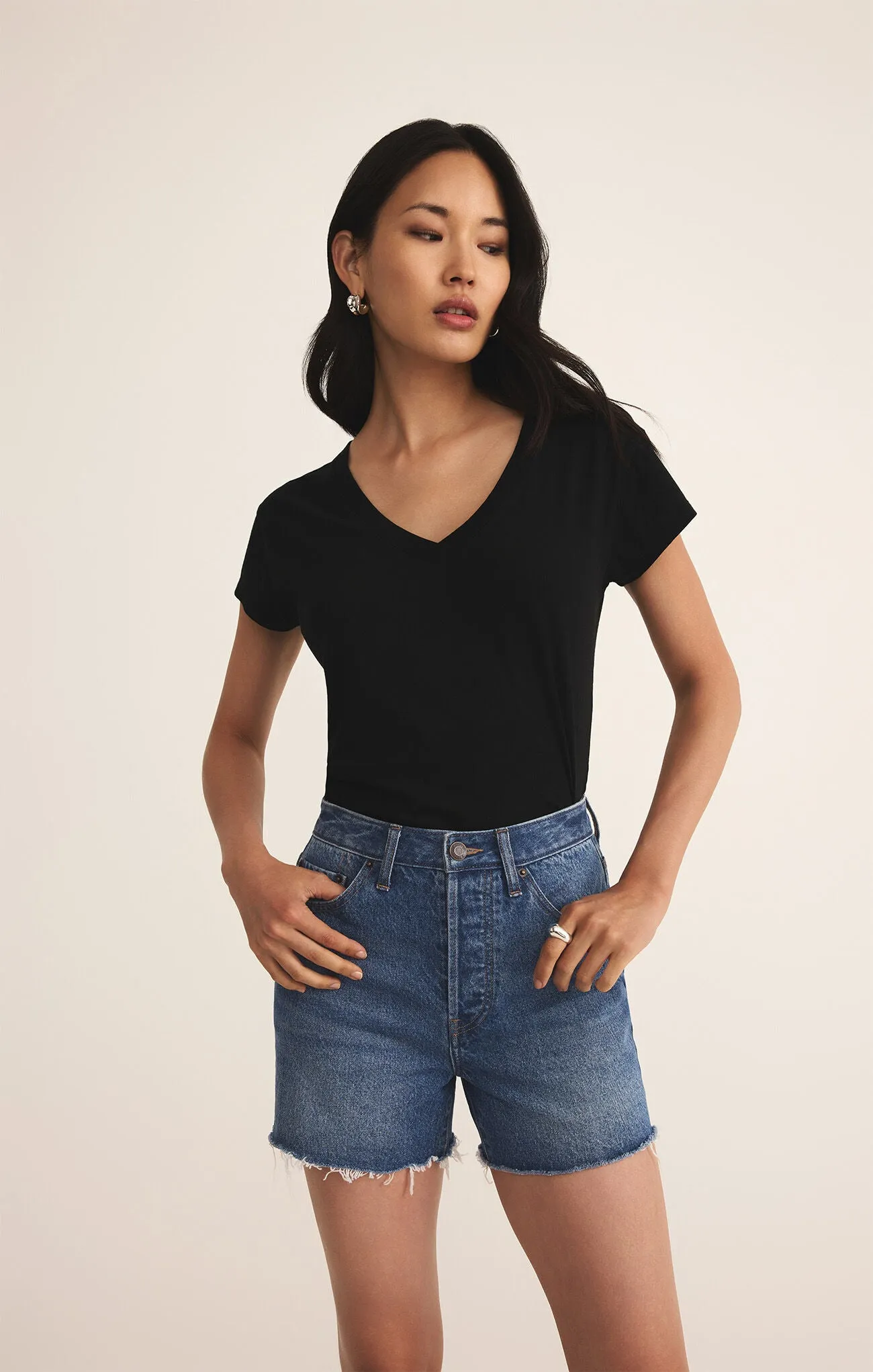 Classic V Neck Tee