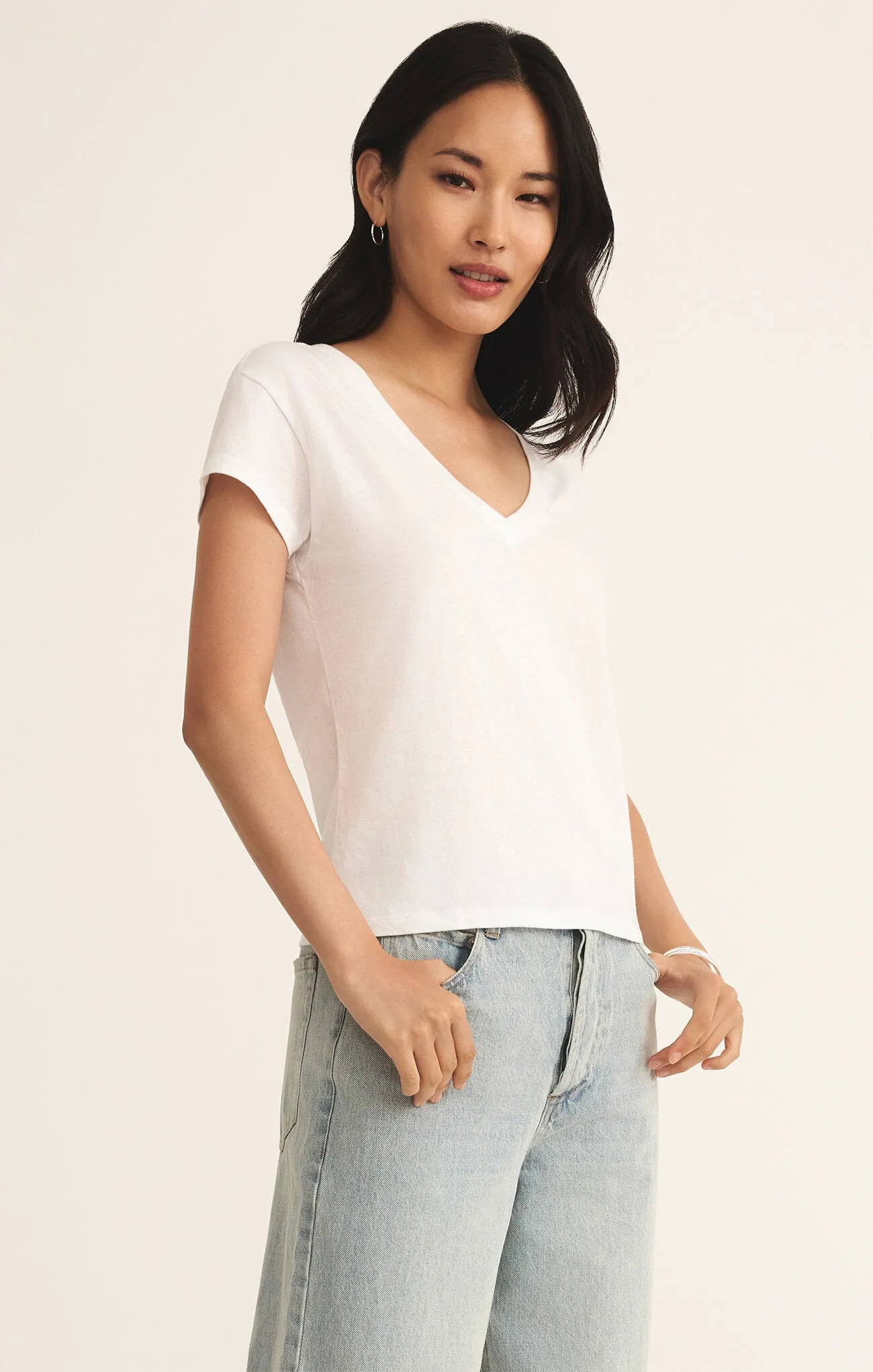Classic V Neck Tee