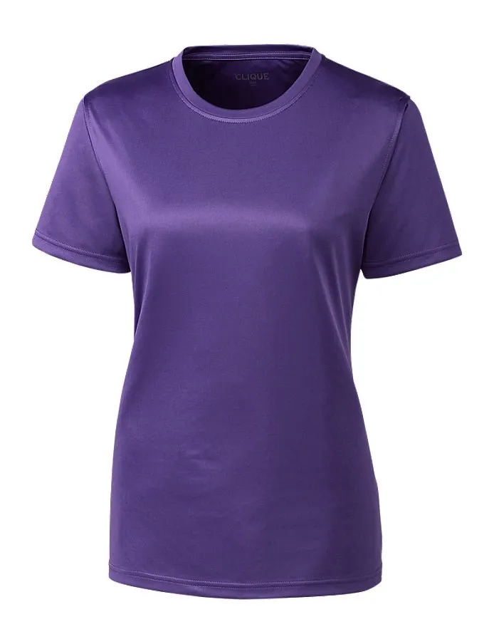 Clique Womens Spin Eco Performance Jersey Short Sleeve  Tee