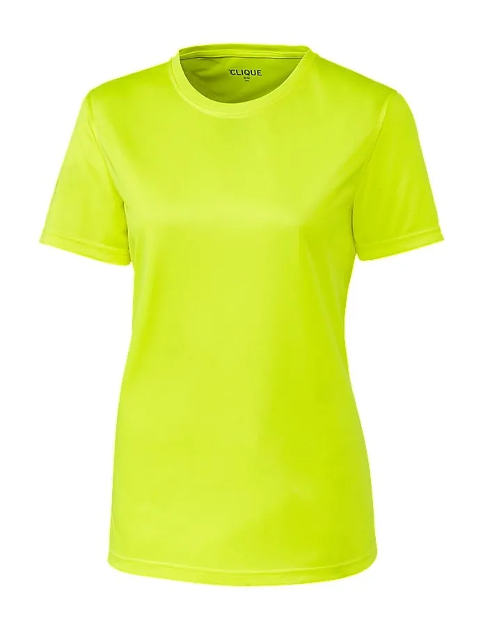Clique Womens Spin Eco Performance Jersey Short Sleeve  Tee