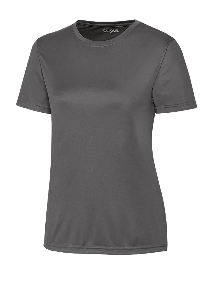 Clique Womens Spin Eco Performance Jersey Short Sleeve  Tee