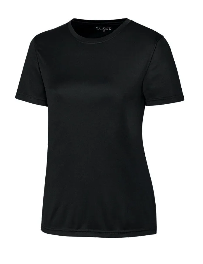 Clique Womens Spin Eco Performance Jersey Short Sleeve  Tee