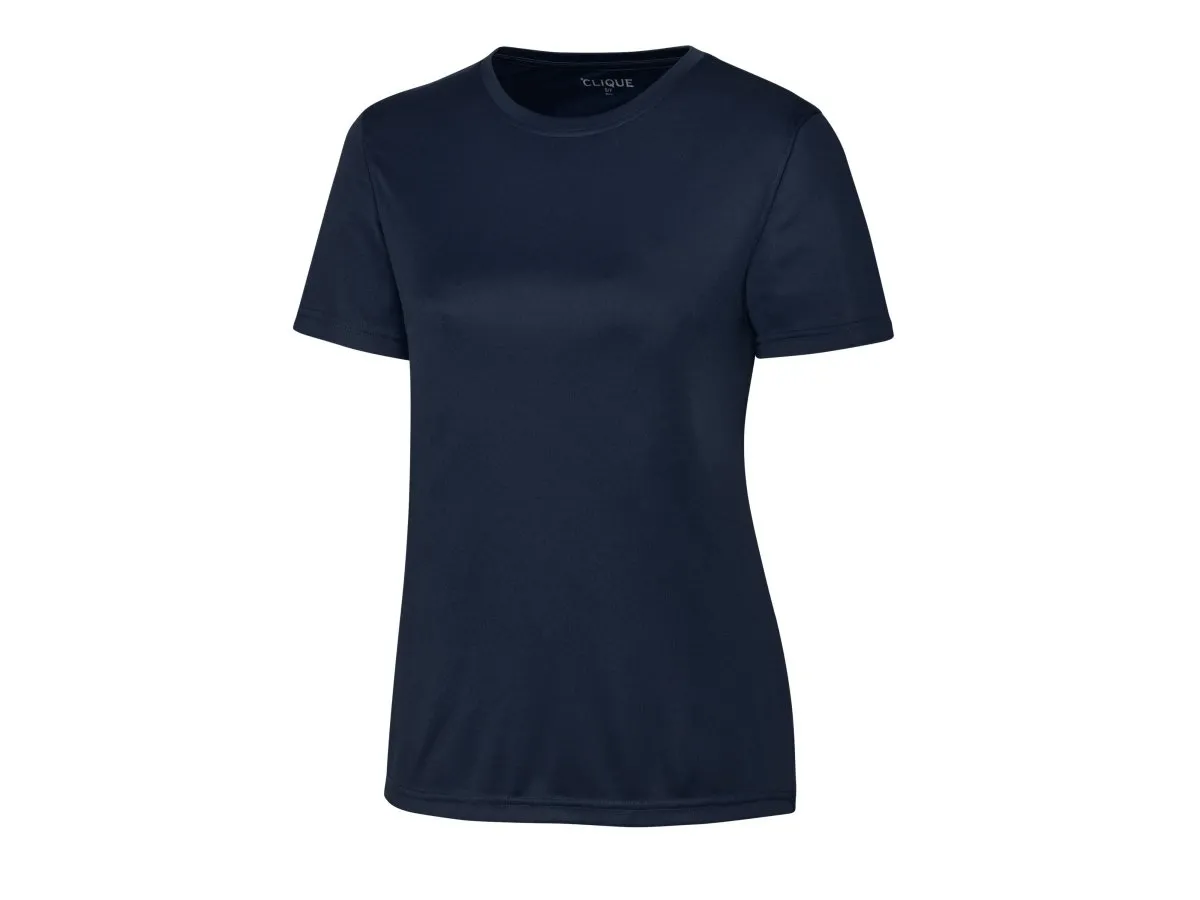 Clique Womens Spin Eco Performance Jersey Short Sleeve  Tee