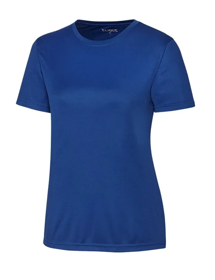 Clique Womens Spin Eco Performance Jersey Short Sleeve  Tee