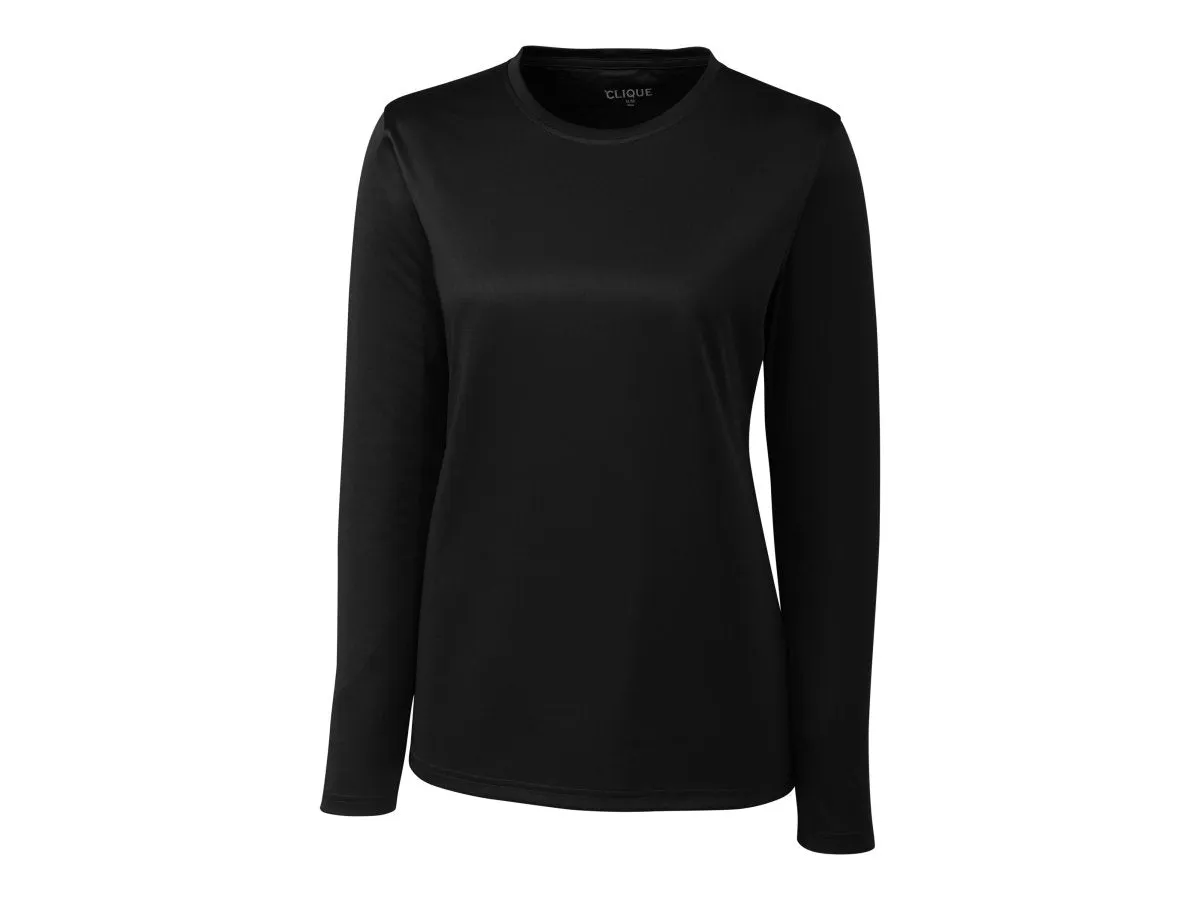 Clique Womens Spin Eco Performance Long Sleeve  Tee Shirt