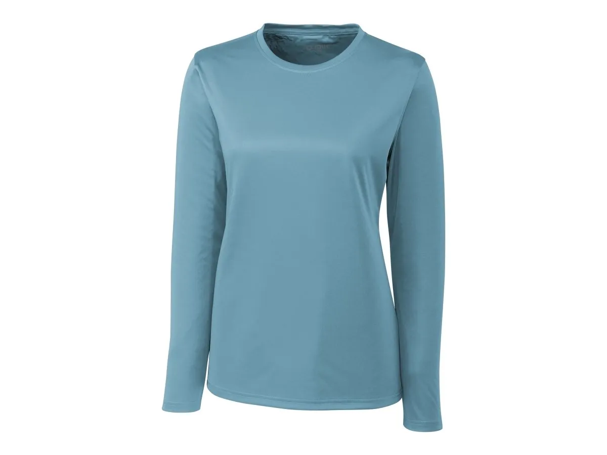 Clique Womens Spin Eco Performance Long Sleeve  Tee Shirt