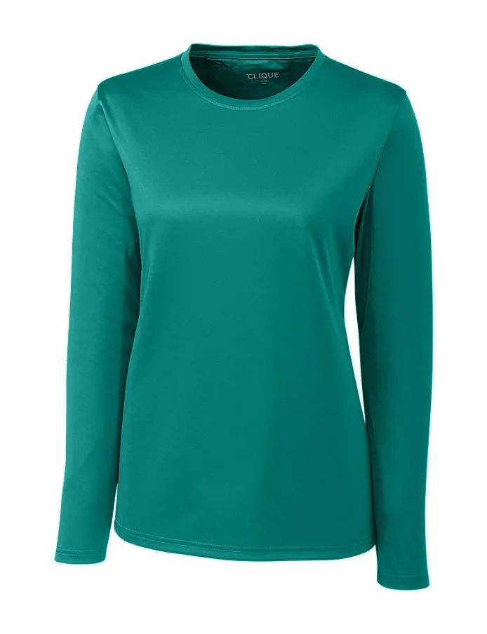 Clique Womens Spin Eco Performance Long Sleeve  Tee Shirt