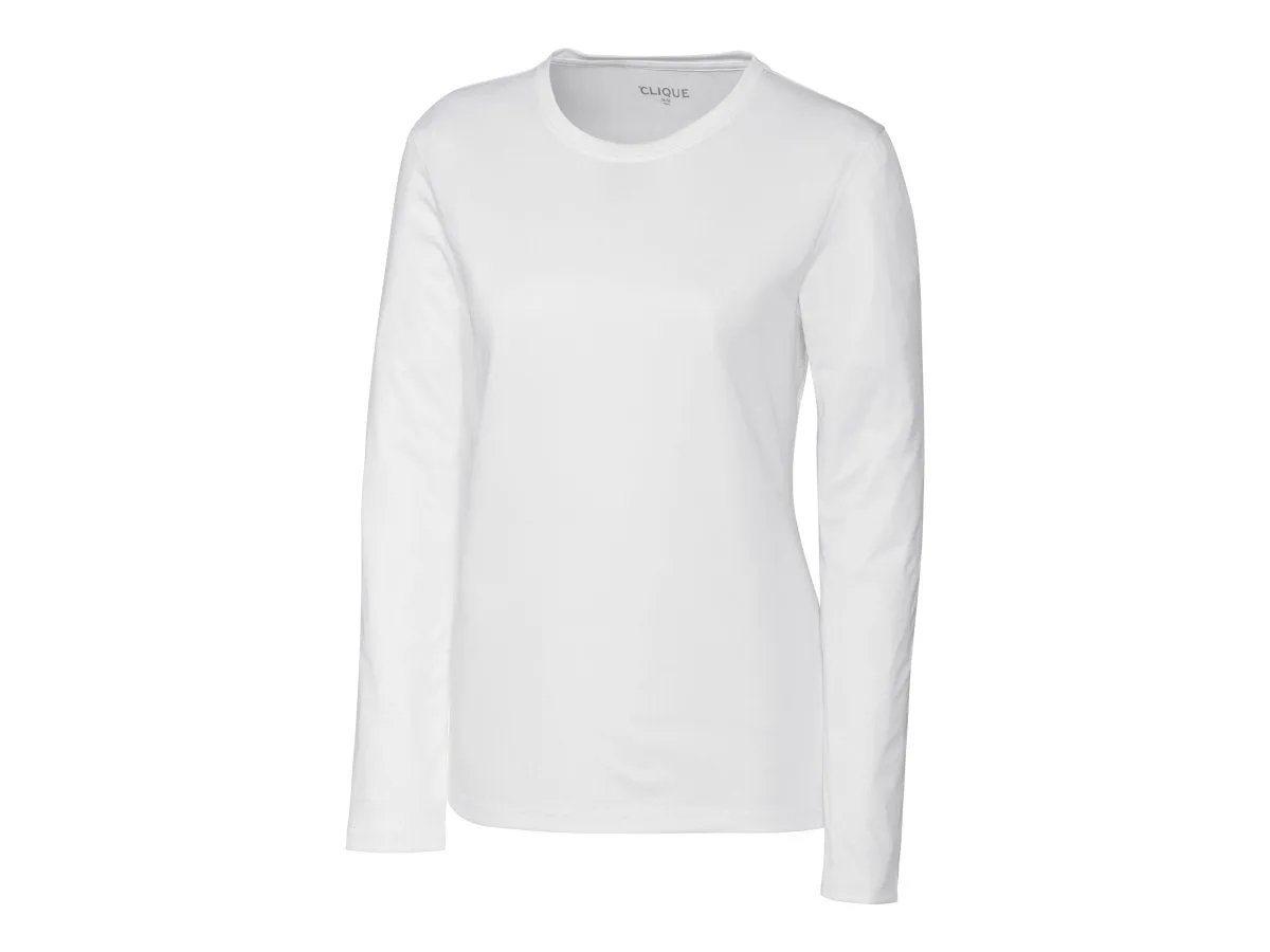 Clique Womens Spin Eco Performance Long Sleeve  Tee Shirt
