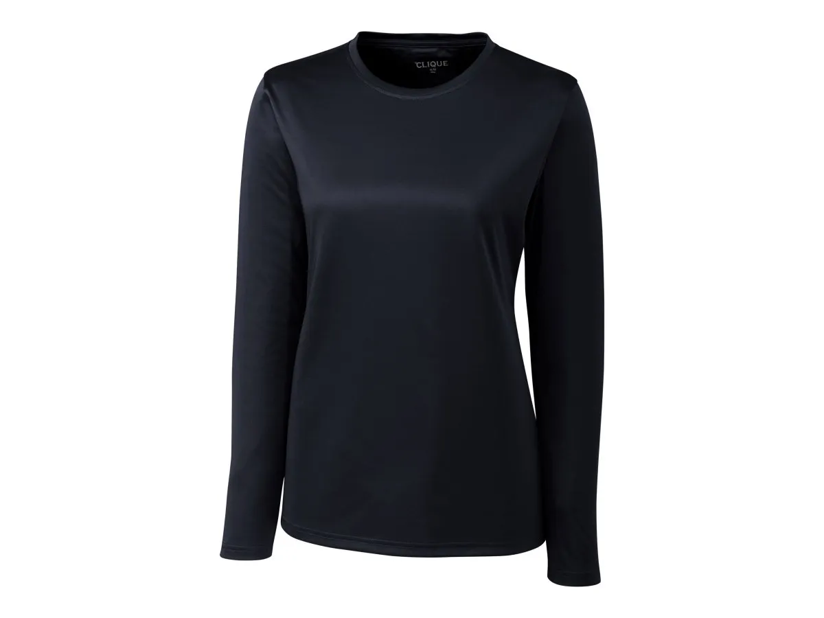 Clique Womens Spin Eco Performance Long Sleeve  Tee Shirt