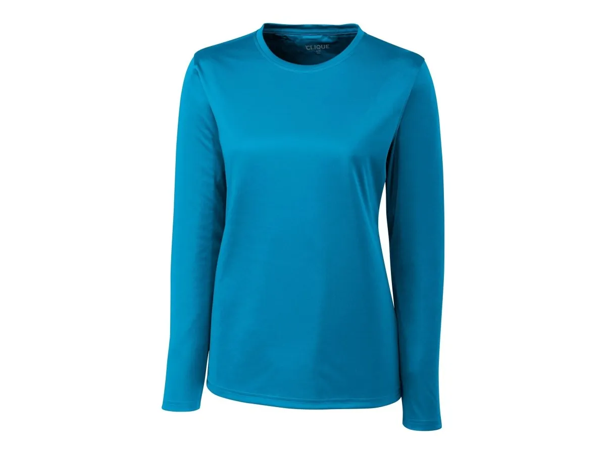 Clique Womens Spin Eco Performance Long Sleeve  Tee Shirt