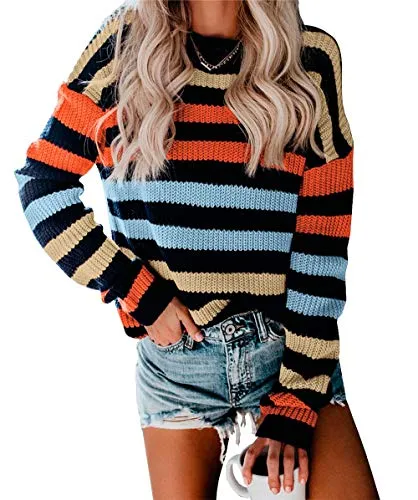 Color Block Short Sweater