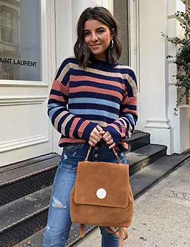 Color Block Short Sweater
