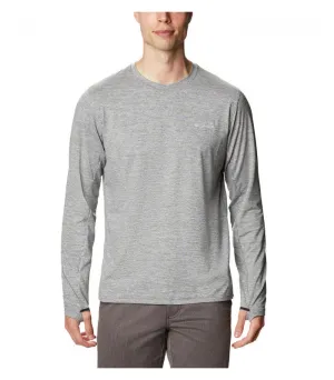 Columbia Men's Tech Trail Long Sleeve Crew II Grey