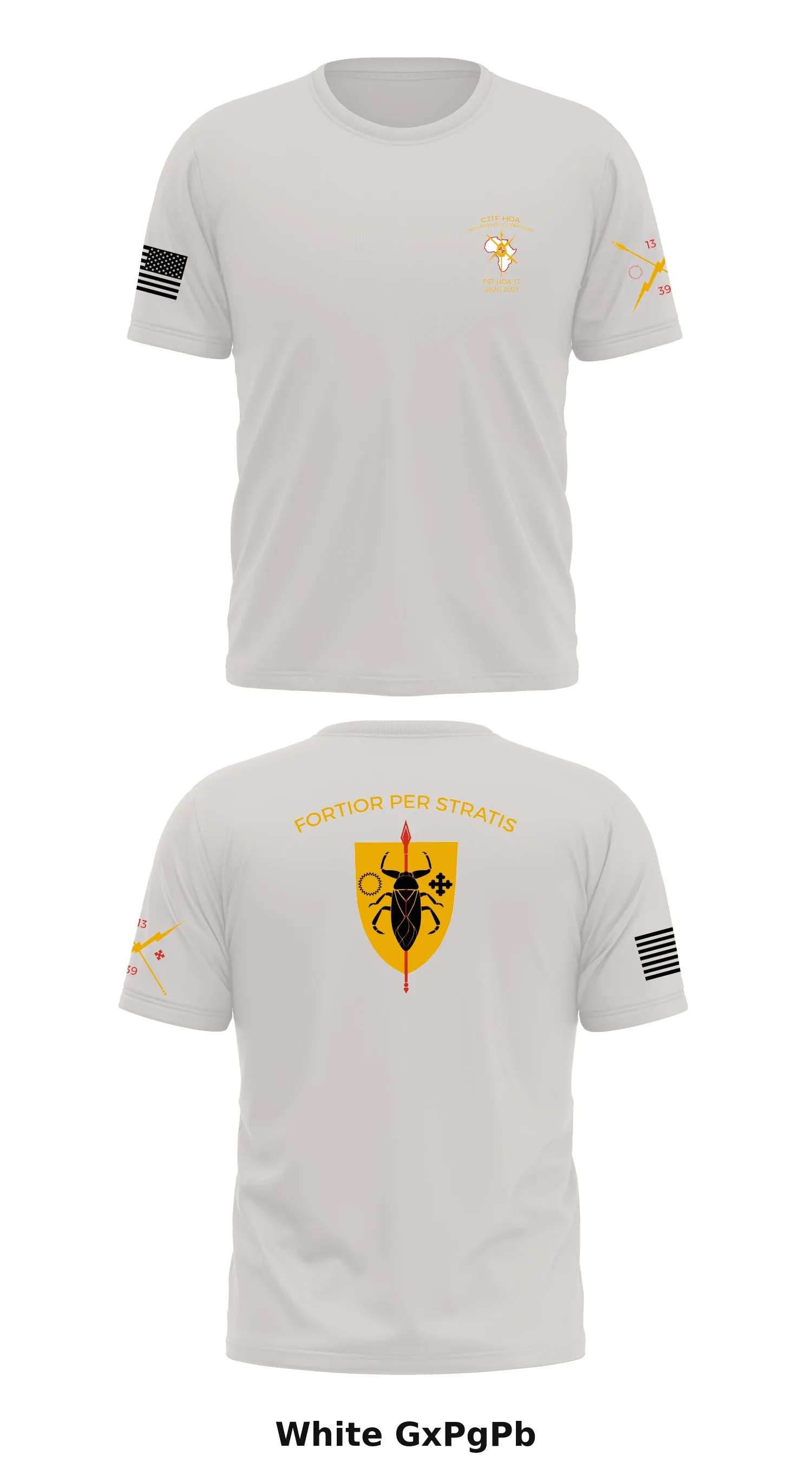 Combined Joint Task Force Horn of Africa Information Operations Cell Store 1 Core Men's SS Performance Tee - GxPgPb