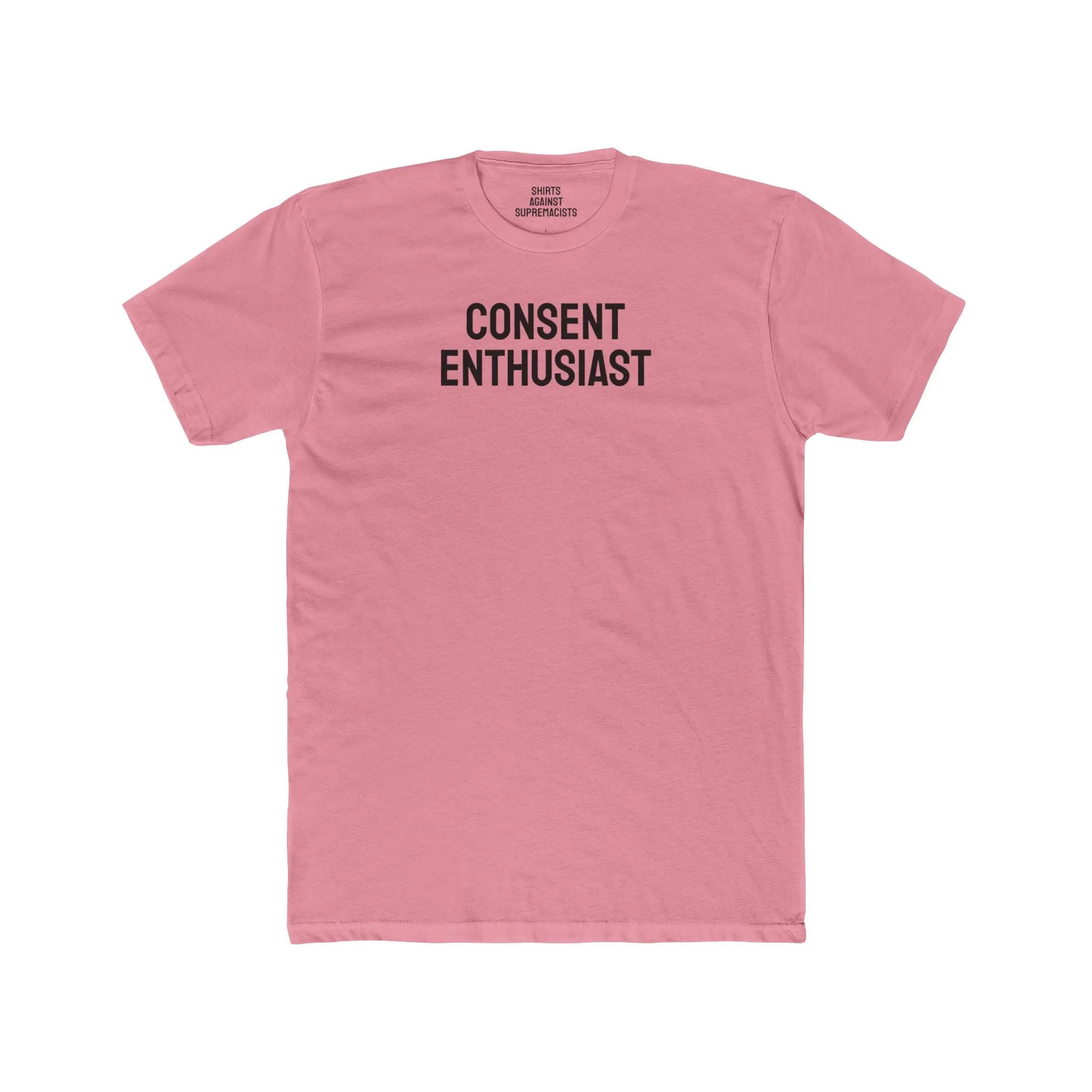 Consent Enthusiast - Unisex Cotton Crew Tee