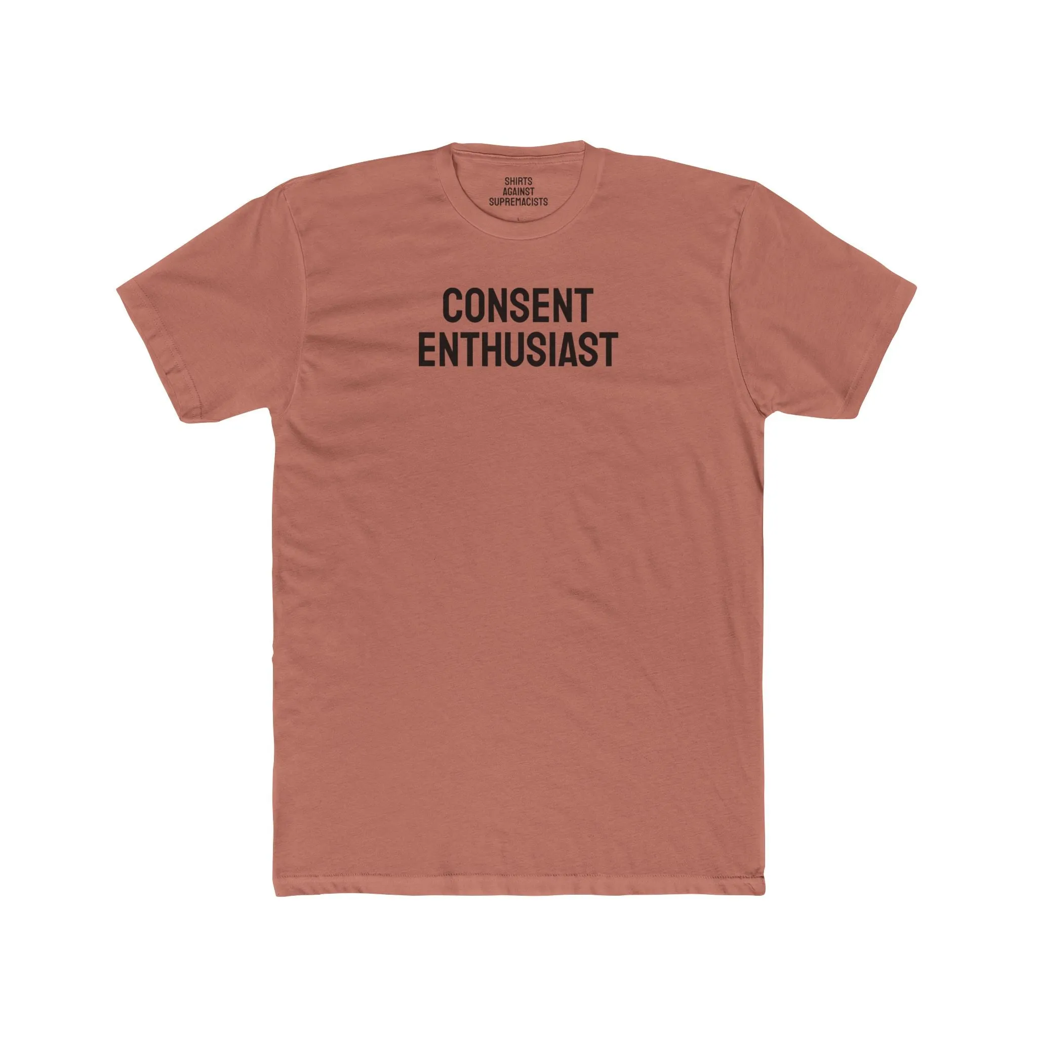 Consent Enthusiast - Unisex Cotton Crew Tee