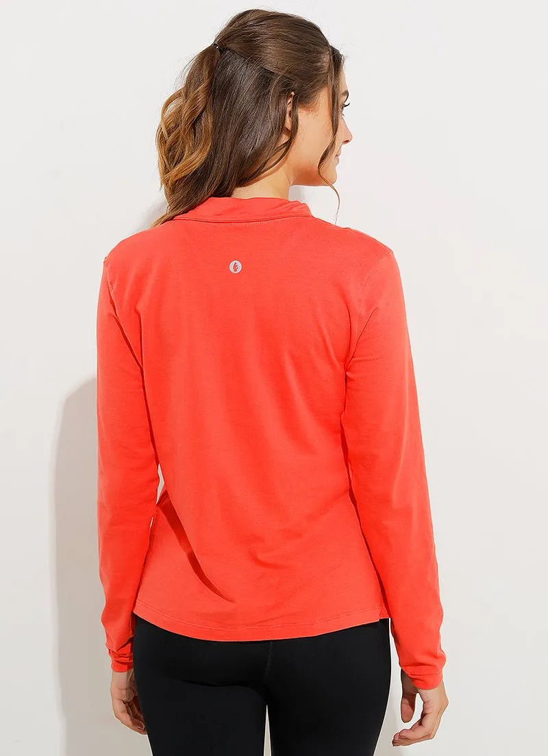 Court LS Polo (Orange)