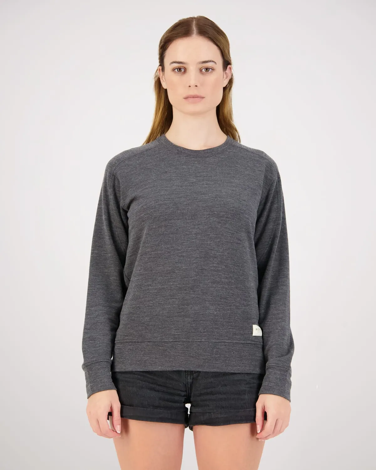 Covert Lite Merino Crew - Smoke