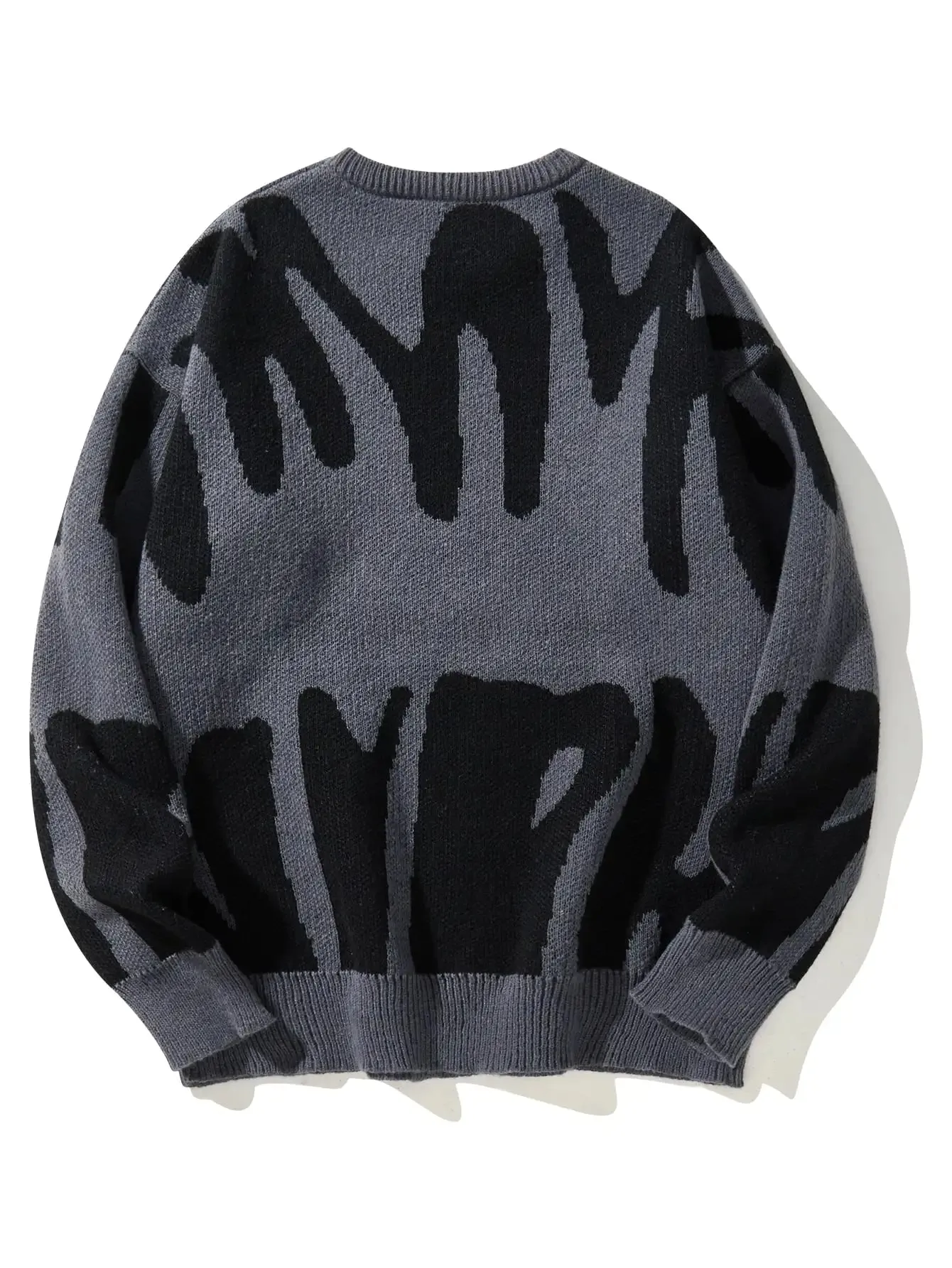 Crimson Haze Crewneck Sweater