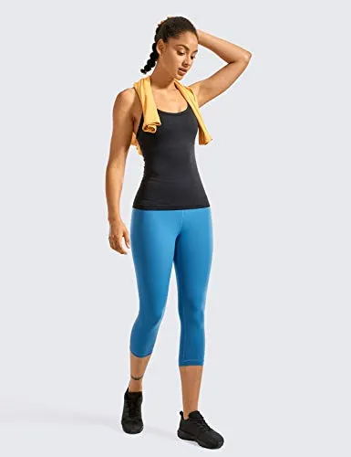 CRZ YOGA Workout Tank with Built-in Bra