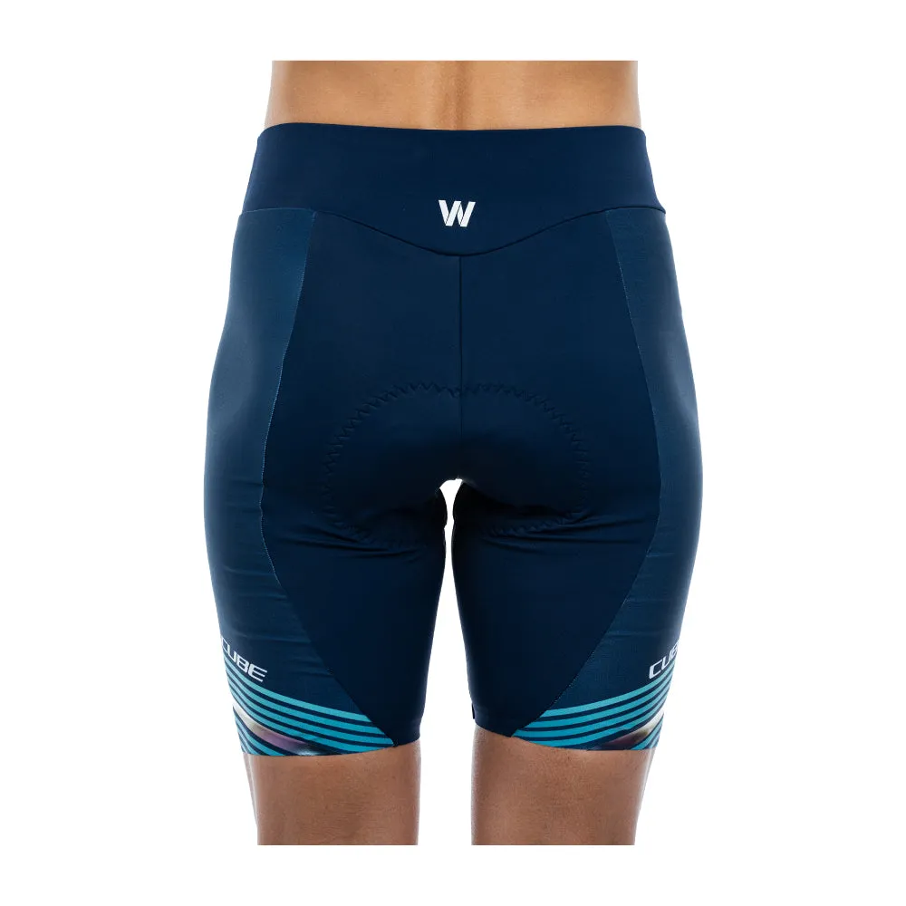 CUBE TEAMLINE WS CYCLE SHORTS BLUE´N´MINT