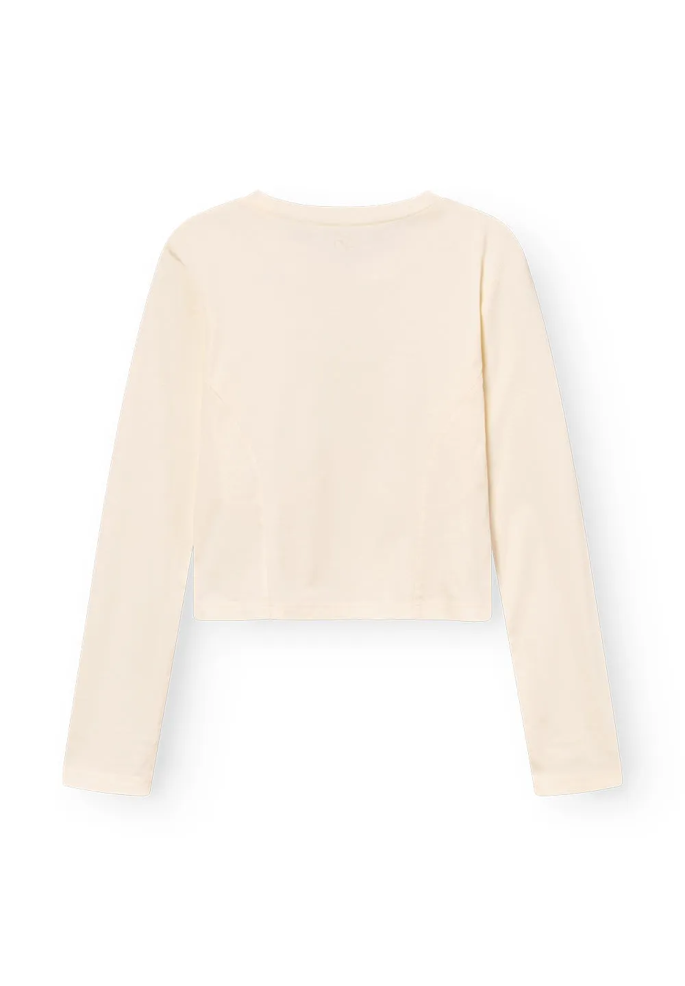 Curved Tee Nice - ecru