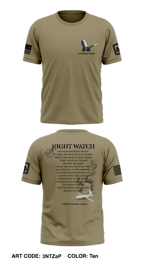 CUSTOM Bravo 2-44 ADA Store 1 Core Men's SS Performance Tee - 3NTZaP