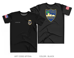 CUSTOM Jacksonville Sheriff’s Office Store 1 Core Men's SS Performance Tee - 6PYS4k
