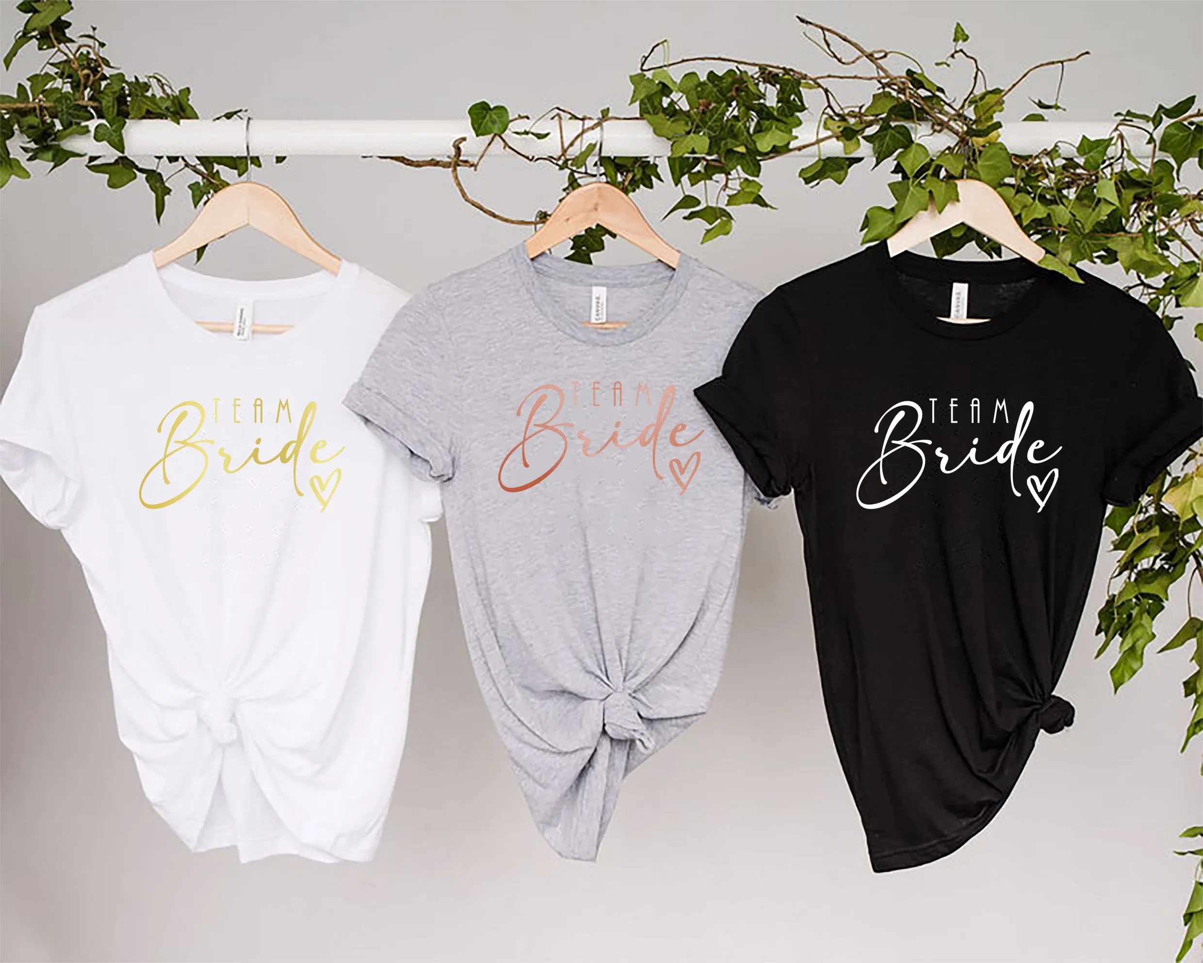 Custom Made Hen Party TShirts for the Bridesmaid Maid of Honour Mother of The Bride and Groom