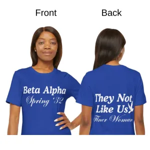 Custom They Not Like Us Homecoming T-shirt