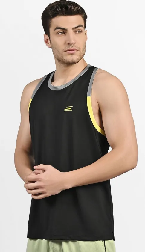 CUT AND SEW PERFORMANCE TANK (TT0011ID-BLK)