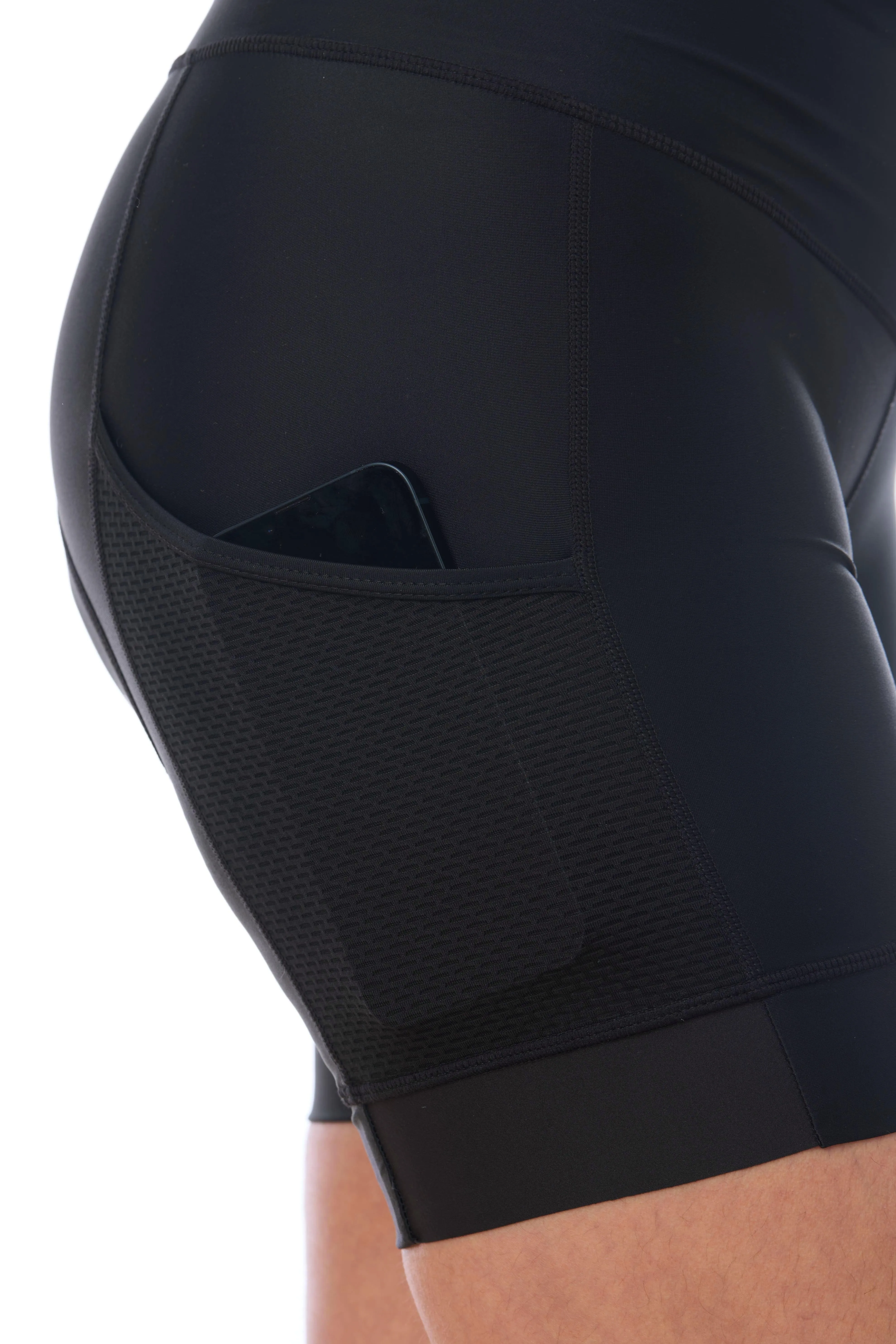 cycling shorts with over-shorts and 50  UV protection