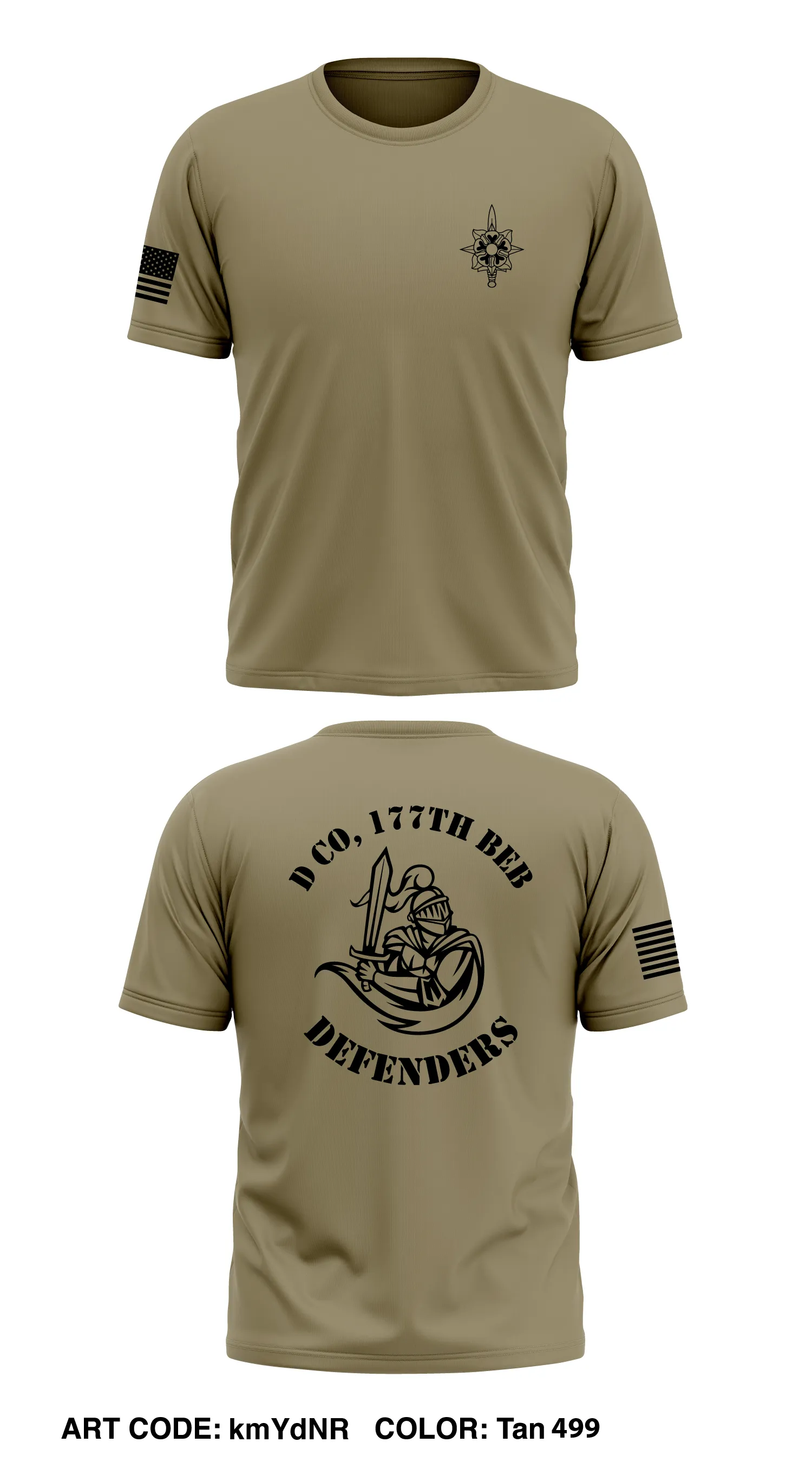 D Co, 177th BEB Store 1 Core Men's SS Performance Tee - kmYdNR
